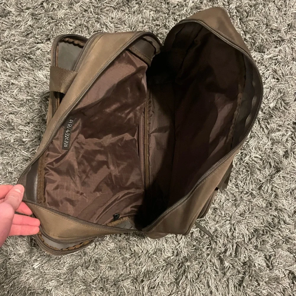 Kenneth Cole Reaction Dark Brown Laptop Bag